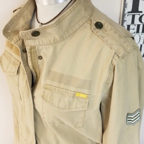 🆕OLD NAVY Front Zip Military Utility Field Jacket - Picture 8 of 8
